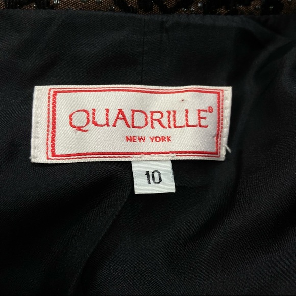 Quadrille heavy knit embroidered big button blazer - Picture 11 of 12